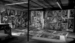 Installation view of the Dance of Salome paintings series

